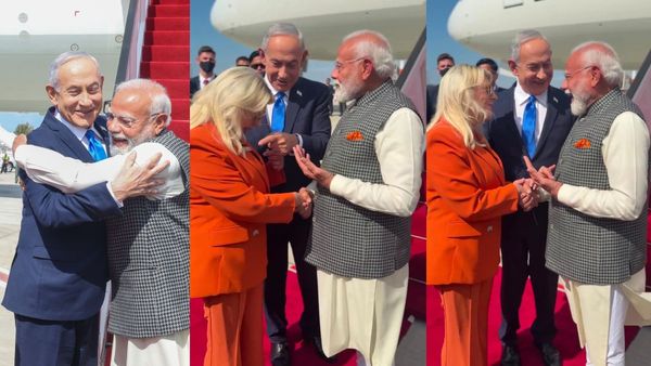 மோடியை கட்டி அணைக்க போன நெதன்யாகு மனைவி.. இஸ்ரேலில் பிரதமரால் சுவாரசியம்.. டிரெண்ட்டிங் வீடியோ