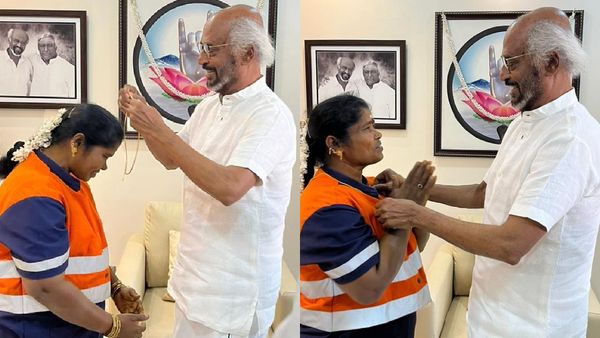 குப்பையில் கிடைத்த 45 பவுன்.. துப்புரவு பணியாளர் பத்மாவின் நேர்மை, தங்க சங்கிலி கொடுத்த ரஜினிகாந்த்