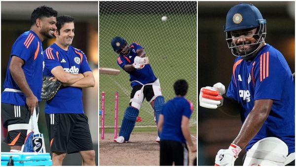 சஞ்சு சாம்சன் முகத்தில் உள்ள சிரிப்பு.. நெருங்கி வந்த கவுதம் கம்பீர்.. சென்னையில் சம்பவம் இருக்கு!