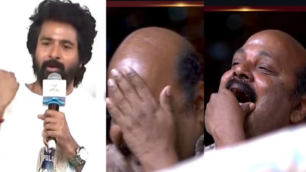 சிவகார்த்திகேயன் பேச பேச தலையில் அடித்து கொண்ட நடிகர் சிங்கம்புலி – ‘தாய் கிழவி’ விழாவில் நடந்த சம்பவம்