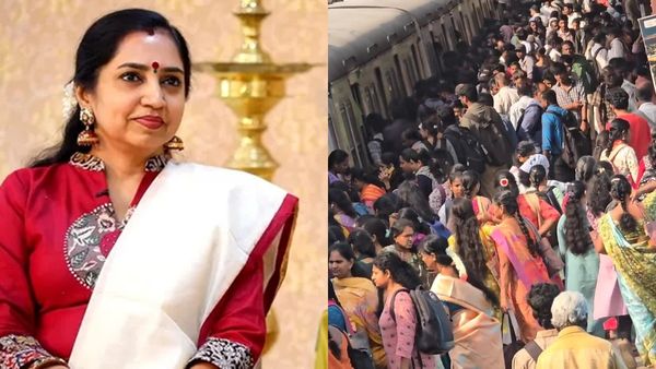 எழும்பூர் -செங்கல்பட்டு மின்சார ரயில் சேவை பாதிப்பு.. தமிழச்சி தங்கப்பாண்டியனுக்கு ரயில்வே விளக்கம்