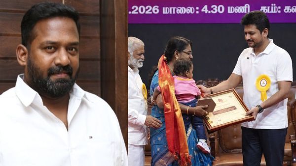 ரோபோ சங்கருக்கான தமிழக அரசு விருது.. மேடையில் மனைவி விருதை வாங்க போன போது நடந்த சம்பவம்! நெகிழ்ச்சி