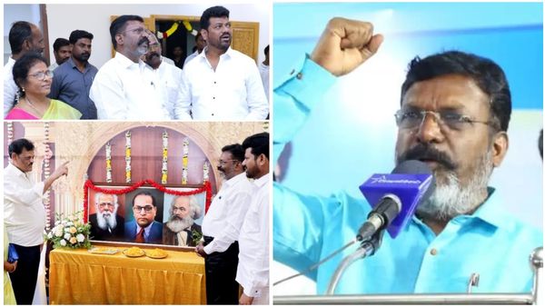 இது வீடா இல்லை கட்சி ஆஃபிஸா? வியந்து பார்த்த திருமாவளவன்! எலக்‌ஷன் பரபரப்பிலும் கூல் விசிட்!