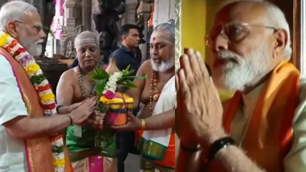 PM Modi Temple: திருப்பரங்குன்றம் கோயிலில் சாமி தரிசனம் செய்தார் பிரதமர் மோடி.. மலையில் உச்சக்கட்ட பாதுகாப்பு!
