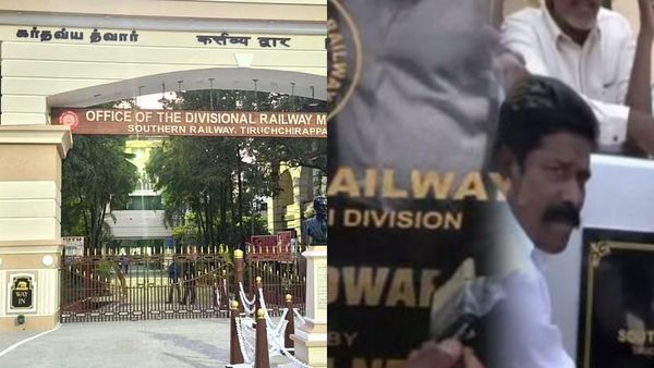 திருச்சி கோட்ட அலுவலகத்திற்கு இந்தி பெயர்! கடும் எதிர்ப்பால் வழிக்கு வந்த ரயில்வே