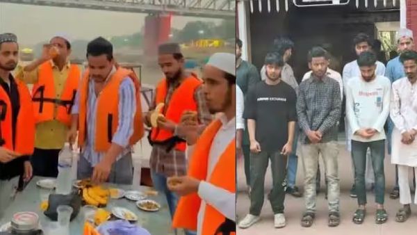 கங்கை நதியில் இப்தார் விருந்து.. சிக்கன் பிரியாணி சாப்பிட்டு ரீல்ஸ் போட்ட 14 இளைஞர்கள் கைது