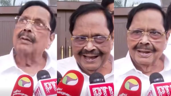 Duraimurugan: தவாக வேல்முருகன் விலகியது குறித்த கேள்விக்கு! துரைமுருகனின் face expression-ஐ பாருங்க