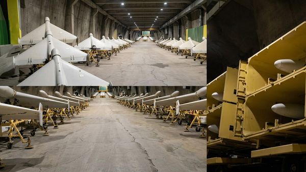 பாதாள அறையில் பயங்கர ஆயுதங்கள்.. வீடியோ வெளியிட்டு அமெரிக்காவை மிரட்டும் ஈரான்