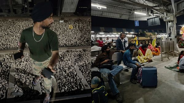 சார் உங்களுக்கு ஒரு சல்யூட்! நள்ளிரவில் ரயில் நிலையத்தில் தவித்த பெண்! யோசிக்காமல் உதவிய ராணுவ வீரர்