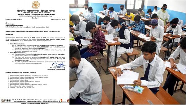 10ம் வகுப்பு தேர்வுகள் ரத்து! போர் காரணமாக CBSE முக்கிய அறிவிப்பு! மாணவர்களே நோட் பண்ணுங்க