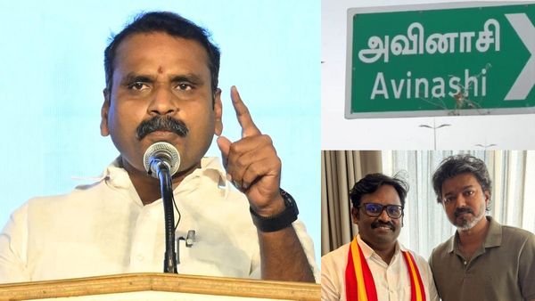 அப்பா அவுட்.. மகன் இன்.. அவிநாசியில் பாஜக முருகனுக்கு எதிராக தவெக ஸ்கெட்ச்