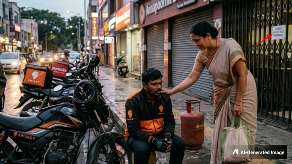எங்க கொண்டு போய் விட்டுடுச்சி பாருங்க.. கேஸ் தட்டுப்பாட்டால், ஸ்விக்கி, ஜொமோட்டோ டெலிவரி குறைந்தது!
