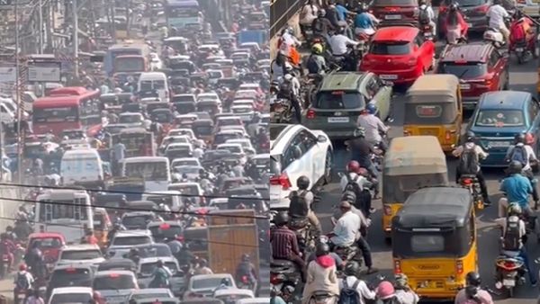 பல்லாவரம் ஜிஎஸ்டி சாலை ஸ்தம்பித்தது.. என்ன காரணம்.. தாம்பரம் போலீசாருக்கு பறந்த கோரிக்கை