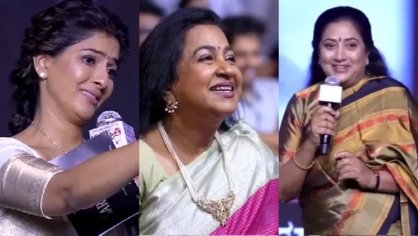 ராதிகா செய்ததை மறக்க முடியாது! கண் கலங்கி பேசிய வரலட்சுமி! சரத்குமாரின் முதல் மனைவி சாயா சொன்ன வார்த்தை!