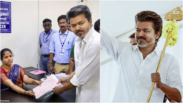 கல்லூரியில் இருந்து டிராப் அவுட்.. 10, 12th தேர்வை தனித்தேர்வராக எழுதிய விஜய்.. வேட்புமனுவில் தகவல்