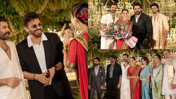 ஹைதராபாத்தில் வியக்க வைத்த ராஷ்மிகா- விஜய் தேவரகொண்டா.. ரிசப்ஷனில் கலந்து கொண்ட பிரபலங்கள்!