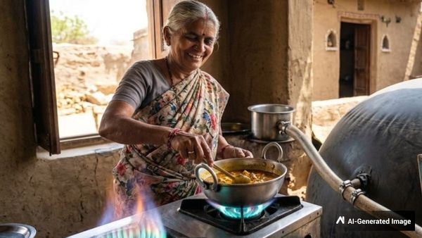 ஊருக்குள் ஒருவர் வீட்டிலும் கேஸ் சிலிண்டர் இல்லை.. சுட சுட பசி தீர்க்கும் பயோ கேஸ்! அசத்தும் கிராமம்