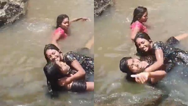 ஆந்திராவில் மாணவிகள் அருவிக்கு ஜாலி சுற்றுலா.. மகிழ்ச்சியாக குளித்தவர்களின் நிலை.. வீடியோ பாருங்க