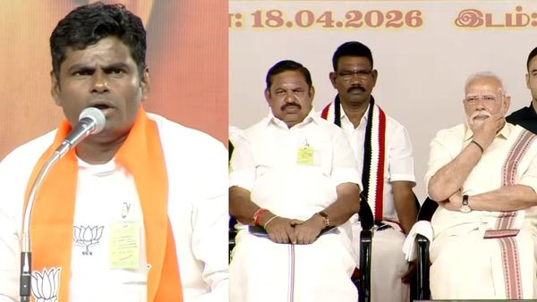 கோவை மேடையில் சட்டென அண்ணாமலை செய்த செயல்.. முகம் மாறிய மோடி