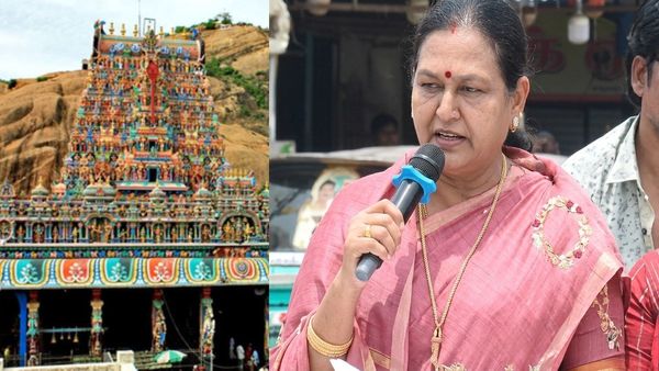 திருப்பரங்குன்றத்தில் முருகன் அருளால் தீபம் ஏற்றப்படும்.. மதுரையில் பிரேமலதா பிரசாரம்!