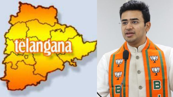 தெலங்கானா போராட்டம் குறித்து வாயை விட்ட.. பாஜக எம்பி தேஜஸ்வி சூர்யா! உருவ பொம்மை எரிப்பு!