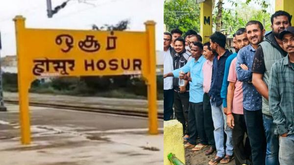 ஸ்தம்பித்த பெங்களூர் ஒசூர் சாலை! வாக்களிக்க தமிழகத்துக்கு திரளும் மக்கள்! பேருந்துக்காக காத்திருப்பு