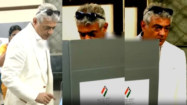 வாக்கு இயந்திரத்திற்கு அருகில் சென்ற பின்.. திடீரென கன்ஃப்யூஸ் ஆகி நின்று திரும்பிய அஜித்.. ஏன்?