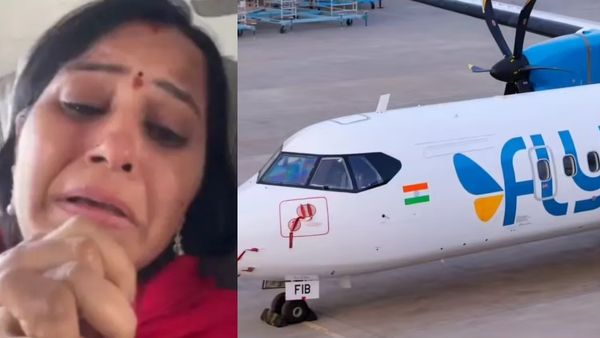 நடுவானில் திக்திக்.. 4 மணி நேரம் மரண பயம்... கதறிய பயணிகள்! ஒரு வழியாக பெங்களூரில் தரையிறங்கியது