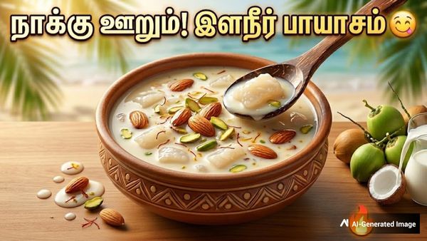 Tender Coconut Payasam: நாக்கில் பட்டதுமே சொய்ன்னு வயிற்றுக்குள் செல்லும் பாயாசம்! கோடைக்கு ஏற்றது!