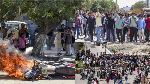 தொழிலாளர் போராட்டத்தில் பாகிஸ்தான் சதி? நொய்டாவில் 40,000 பேர் திரண்ட போராட்டம்.. 300+ பேர் கைது