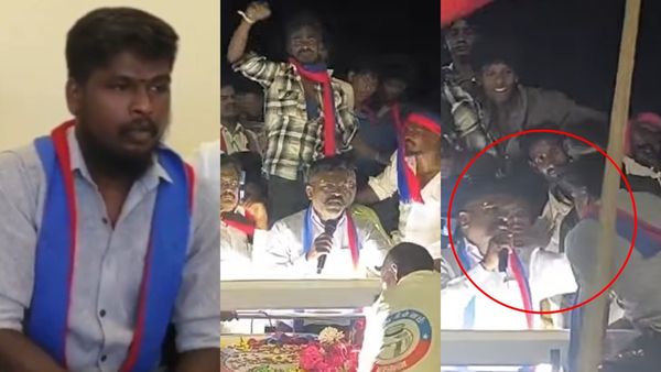 என்னை அவர் அடித்ததில் மகிழ்ச்சி! திருமாவளவன் அறைந்தது குறித்து இளைஞர் விளக்கம்