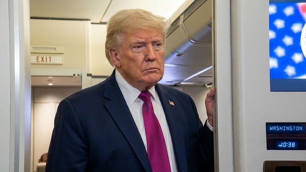 ஈரான் மீது மீண்டும் குண்டு மழை.. நடுவானில் டிரம்ப் கொடுத்த முக்கிய வார்னிங்