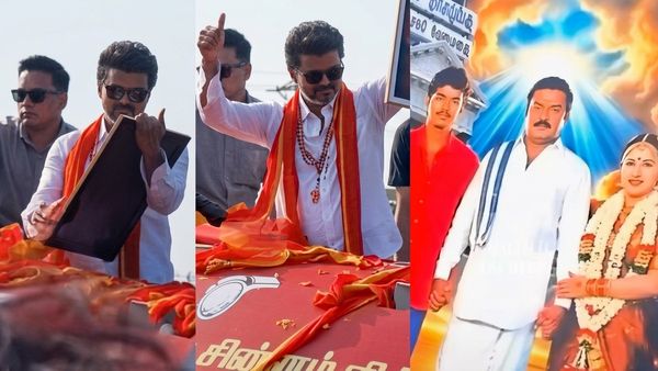 ரசிகர் கொடுத்த சங்கீதா போட்டோ, பார்த்ததும் விஜய் செய்த செயல்.. இது விஜயகாந்துக்காக நடந்த மாற்றமா?