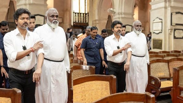தலைமை செயலகத்தில் உள்ள தேவாலயத்திற்கு திடீரென சென்ற முதல்வர் விஜய்.. வியந்து போயிட்டாராமே!