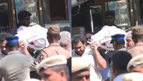 10 மாதம் சுமந்த தாய் மோகினியின் உடலை! பெசன்ட் நகர் மின்மயானத்தில் சுமந்த அஜித்! முகம் முழுக்க சோகம்