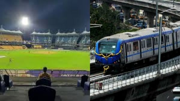 சென்னையில் நாளை ஐபிஎல் கிரிக்கெட் போட்டி! மெட்ரோ ரயில் நிறுவனம் சொன்ன மகிழ்ச்சி செய்தி!
