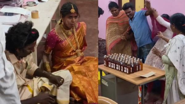 கள்ளச்சந்தையில் மதுபானம்? கைதான சித்தப்பாவை விடுவிக்கக் கோரி வளைகாப்பு கோலத்தில் கர்ப்பிணி தர்ணா!