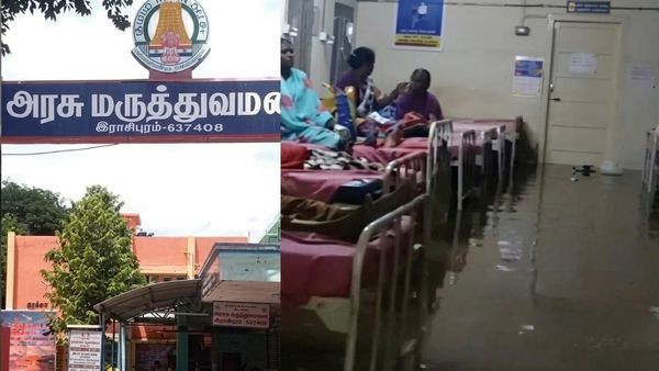 மழை வெள்ளத்தில் மிதக்கும் ராசிபுரம் அரசு மருத்துவமனை.. 3 அமைச்சர்கள் இருந்தும் பயனில்லை!