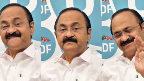 பாடி லேங்குவேஜில் வடிவேலுவே தோற்றார்! செம எக்ஸ்பிரஷன் கொடுத்த கேரளா முதல்வர்! வைரலாகும் சதீஷன்!