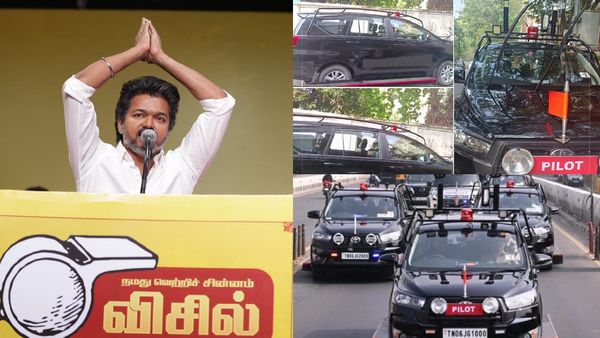 ஜாமர் டீம் + கோர் டீம்.. கோட்டை முதல் நீலாங்கரை வரை.. ஜெயலலிதாவை மிஞ்சிய முதல்வர் விஜய்யின் கான்வாய்