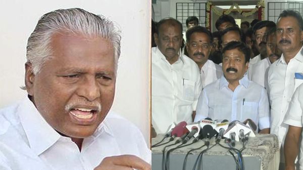 “பதவி எனும் துண்டுக்கு ஆசைபட்டு, கழகம் எனும் வேட்டியைக் கழற்றிவிட்டு நிற்காதீர்கள்