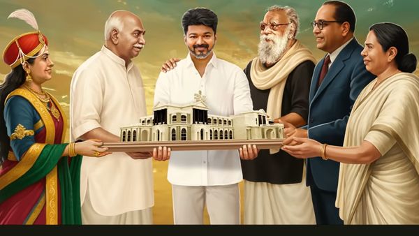 வாகை சூடும் வரலாறு திரும்புகிறது.. தமிழகத்தின் முதலமைச்சராகிறார் விஜய்! இன்று பதவியேற்பு விழா!