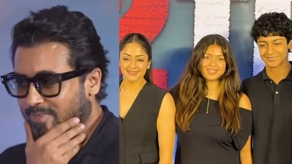 ஜூனியர் சூர்யா ரெடியா? தேவ்-தியாவின் லேட்டஸ்ட் வீடியோ! ஜோதிகா கொடுத்த ரியாக்ஷன், தள்ளி நின்ற 