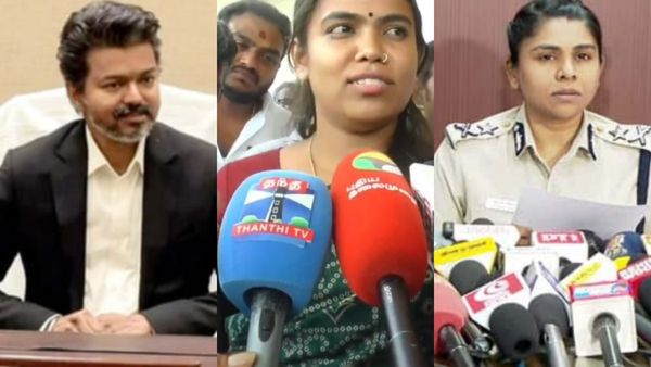 வேகமாக செயல்படாத விஜய்.. சிரித்த ஐ.ஜி, உளறிய அமைச்சர்.. சூலூர் கேசில் சொதப்பிய தவெக!
