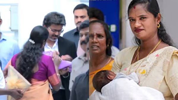 தவெக எம்எல்ஏ பல்லவி குழந்தையை கையில் தூக்கி கொஞ்சிய முதல்வர் விஜய்.. பெயர் சூட்டி வாழ்த்து!