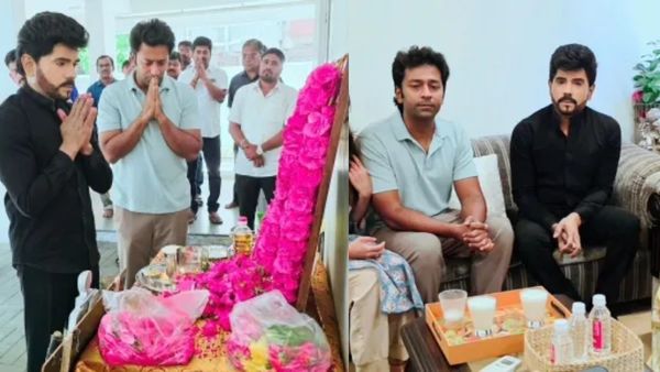 பாக்யராஜ் வீட்டிற்கு அஞ்சலி செலுத்த வந்த லெஜண்ட் சரவணன்! நெகிழ வைத்த காட்சி.. சோகத்தில் குடும்பம்