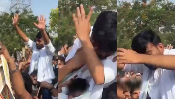 கொடூரம்.! கரப்பான் பூச்சி கட்சி தலைவர் மீது மர்ம நபர்கள் தாக்குதல்.. வெளியான பகீர் வீடியோ 