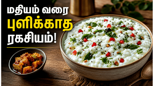 ஹோட்டல் ஸ்டைல் கிரீமியான தயிர் சாதம்: மதியம் வரை புளிக்காமல் இருக்க இந்த பொருளை சேருங்க!
