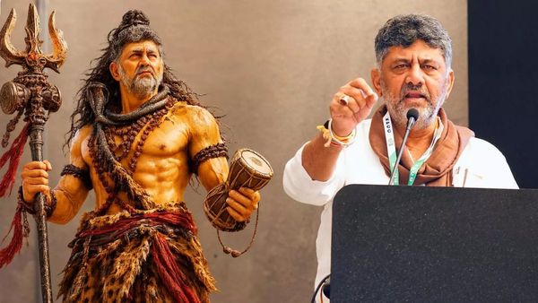சிவகுமார் சிவபெருமான் ஆன கதை.. அப்ப தான் பதவியேற்றார், அதுக்குள்ள கெட்டப்பால் கொந்தளிக்குது கர்நாடகா