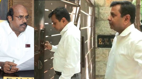 ‘‘நான் அட்வகேட் வந்துருக்கேன்''.. எவ வேலு வீட்டிற்கு போன திமுக வக்கீல் சரவணனை விடாத போலீசார்